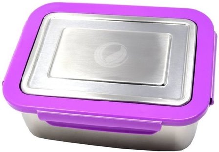 ECOtanka RVS Lunchbox Violet