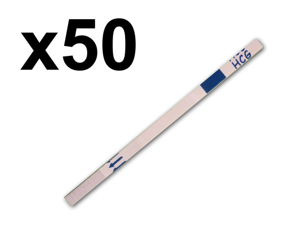 50 zwangerschapstesten dipstick (Certain)